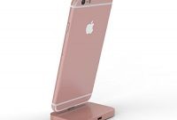 erstaunliche esorior aluminium dockingstation fur apple iphone x 8 7 6 6s 5 se ipod in rosegold foto