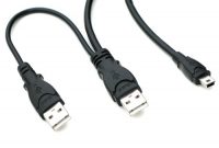 schone nexons usb kabel usb 20 dual power 2 x typ a auf 5 poligen mini b bild