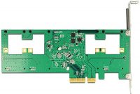 wunderbare delock pcie x4 msata 4 x intern foto