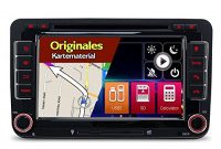 am besten a sure 7 2 din autoradio navi dvd gps bt rds radio fur vw passat golf 5 6 touran tiguan multivan t5 polo jetta caddy skoda seat altea original kartematerial 49 europaische lander foto