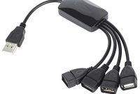 am besten trixes high speed usb 4 port hub verlangerungskabel fur pc und laptop foto