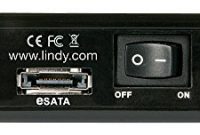 ausgefallene lindy usb 30 und esata gehause 89 cm sata 6 gbits bild