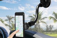 awesome kfz halterung vtin auto halterung handy car mount holder mit super klebrige gelauflage und und langer flexibler arm 360 grad umdrehbar for iphone 7 plus 6s plus 6s 5 samsung s8 s7 htc so bild