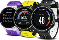 cool garmin forerunner 230 hr gps laufuhr inkl herzfrequenz brustgurt 16 std akkulaufzeit smart notifications foto