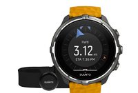 erstaunlich suunto spartan sport whr baro amber mit brustgurt foto