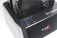 erstaunliche thermaltake blacx duet docking station 89 cm 35 zoll esata hdd bild