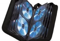 fantastische blau hoher qualitat cd dvd tasche fur 72 cdsdvds nylon carry case bild