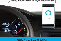 fantastische logitech zerotouch kfz handyhalterung mit sprachsteuerungs app und amazon alexa exklusiv fur android windschutzscheibe schwarz bild