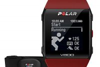 fantastische polar pulsuhr v800 hr red 90060774 foto