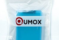 grossen qumox hdd storage box case 5pcs top open 35 hellblau foto