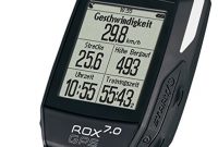 grossen sigma sport fahrrad computer rox 70 gps black track navigation grafische datenauswertung strava schwarz foto