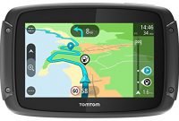 grossen tomtom rider 420 motorrad navi 43 zoll mit kurvigen und bergigen strecken speziell fur motorrader karten updates europa 48 lander tomtom traffic und radarkameras freisprechen foto