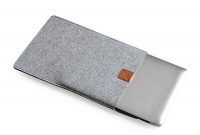 wunderbare iprotect schutzhulle macbook pro 15 zoll filz sleeve hulle laptop tasche vertikal grau foto