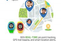 wunderbare myki gps uhr kinder smartwatch mit gps tracker handy ortung sos und app tracking in deutsch rot foto