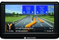 wunderbare navigon 42 easy navigationssystem 109cm 43 zoll display europa 20 tmc navigon flow aktiver fahrspurassistent reality view pro bild
