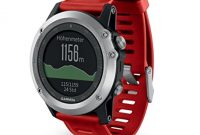 ausgefallene garmin fenix 3 gps multisportuhr smartwatch navigations und sportfunktionen gpsglonass 12 zoll 3 cm farbdisplay 010 01338 16 foto