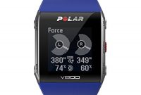 ausgefallene polar trainingcomputer v800 hr blue red 90048948 bild