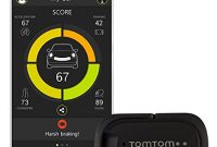 ausgefallene tomtom curfer dashboard zur fahrtenbewertung erweiterte fahrzeugdaten fahrzeugsuche fahrtenanalyse auszeichnungen fur ihren fahrstil schwarz foto