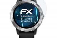 ausgezeichnete atfolix panzerfolie fur garmin vivoactive 3 folie 3 x fx shock clear stossabsorbierende ultraklare displayschutzfolie bild