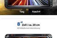 ausgezeichnete xomax xm 2dn802 autoradio passend fur volkswagen vw i skoda i seat mit gps navigation bluetooth 20 cm 8 zoll touchscreen bildschirm dvd cd player sd usb dual zone 2 din bild