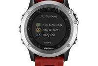 erstaunlich garmin fenix 3 gps multisportuhr smartwatch navigations und sportfunktionen gpsglonass 12 zoll 3 cm farbdisplay 010 01338 16 foto