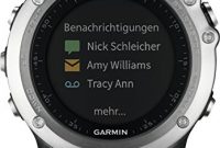 erstaunliche garmin fenix 3 gps multisportuhr smartwatch navigations und sportfunktionen gpsglonass 12 zoll 3 cm farbdisplay 010 01338 06 bild