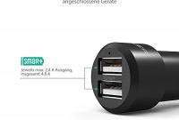 erstaunliche ravpower 24w 48a duales usb autoladegerat mit 3ft lightning kabel fur iphone 8 iphone x iphone 7s iphone 7s plus ipad foto