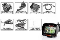 fantastische 43 zoll pkw navigationsgerat navigation bluetoothpkwmotorradwasserdichtgpskostenlose kartenupdateneuste europa karten sowie radarwarner24gb speicher foto