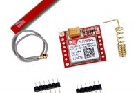 fantastische magideal sim800l gprs gsm sim board quadband an bord ttl mit antenne fur arduino foto