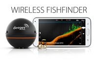 grossen fischfinder deeper von friday lab dp0h10s10 smart portabler bluetooth angel fishfinder mit app fur apple iphone ipad smartphone und tablet pc fur android und ios schwarz bild