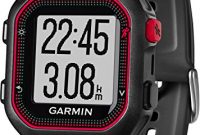 grossen garmin forerunner 25 gps laufuhr fitness tracker smart notifications inkl herzfrequenz brustgurt foto