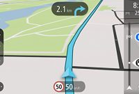 grossen tomtom start 50 central europe navigationsgerat 5 zoll lifetime maps fahrspurassistent tap go schnellsuche karten von 19 landern europas bild