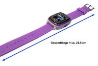 grossen vidimensio gps telefon uhr kleiner delfin violett armband violettlang neue version ohne abhorfunktion und mit sicherem deutschen server wasserdicht sos notruf telefonfunktion bild