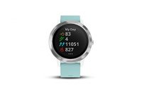 wunderbare garmin vivoactive 3 gps fitness smartwatch 247 herzfrequenzmessung am handgelenk vorinstallierte sport apps integriertes gps mobile payment via nfcweiss silber armband himme bild