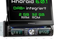 wunderbare xomax xm dda711 autoradio mit integriertem dab tuner android 601 2gb ram 32g rom navigation wifi obd2 sapport bluetooth freisprecheinrichtung touchscreen bildschirm dvd cd foto
