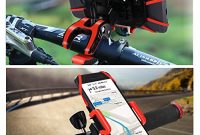 am besten fahrrad handyhalterungicozzier drehbar halterung fahrradlenker motorrad halterung fur iphone ios android smartphones gps und andere kompatible gerate rutschfester klammer 360 bild