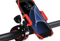 ausgefallene fahrrad handyhalterungicozzier drehbar halterung fahrradlenker motorrad halterung fur iphone ios android smartphones gps und andere kompatible gerate rutschfester klammer foto