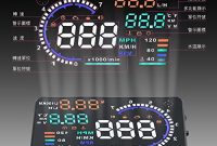 ausgezeichnete blesys 55 zoll multi color hud head up display im auto beschaftigen nano technologie fur die abnahme und die glare clear display ohne reflection film nur arbeiten mit obd obd bild