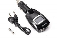 ausgezeichnete drahtloser beweglicher car kit mp3 player mit fernbedienung fm transmitter mit auto zigarettenanz1nder ladegert f1r ipone 5s 5c 4 ipod ipad android smartphone foto