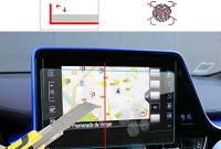 ausgezeichnete lfotpp c hr ngx50 zyx10 navigation schutzfolie 9h kratzfest anti fingerprint panzerglas displayschutzfolie gps navi folie bild