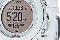 ausgezeichnete suunto unisex ambit3 multisport gps uhr 15 std akkulaufzeit herzfrequenzmesser brustgurt gr m wasserdicht bis 50 m weiss ss020680000 foto