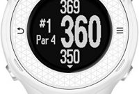awesome garmin approach s4 gps golf uhr touchscreen anzeige der wichtigsten entfernungen auf einen blick bild