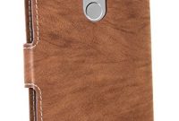 cool energmix honor 6x buchtasche hulle case tasche wallet bookstyle mit standfunktion in braun foto