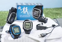 cool millennium gps sportuhr mit soft brustgurt und herzfrequenzmessung schwarzgrau bild