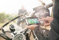 erstaunliche tomtom rider 40 navigationssystem kontinent ausschnitt bild