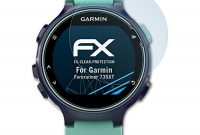 fabelhafte atfolix displayschutzfolie fur garmin forerunner 735xt schutzfolie 3 x fx clear kristallklare folie bild