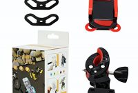 fabelhafte fahrrad handyhalterungicozzier drehbar halterung fahrradlenker motorrad halterung fur iphone ios android smartphones gps und andere kompatible gerate rutschfester klammer 36 bild