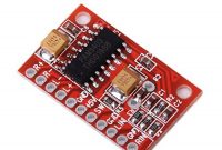 fabelhafte foxnovo high power super mini digital audioverstarker board platine rot bild