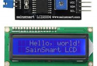 fabelhafte sainsmart iici2ctwi 1602 serial lcd modul display fur uno mega2560 1280 duemilanove r3 avr atmel robot neu bild