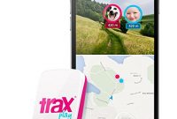 fabelhafte trax play neues verbessertes live draussen gps ortungsgerat fur kinder und haustiere rosa foto